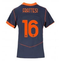 Stroje piłkarskie Inter Milan Davide Frattesi #16 Koszulka Trzeciej dla damskie 2025-26 Krótki Rękaw